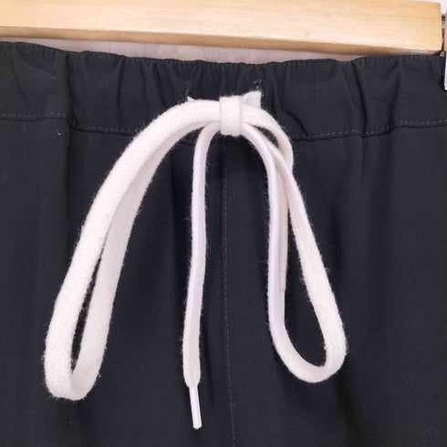 エムエムシックスメゾンマルジェラ MM6 Maison Margiela ドローストリングテクノストレッチトラウザーパンツ レディース 36