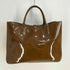 ロンシャン LONGCHAMP Roseau エナメルレザー 2WAY ハンドバッグ レディース ONE SIZE