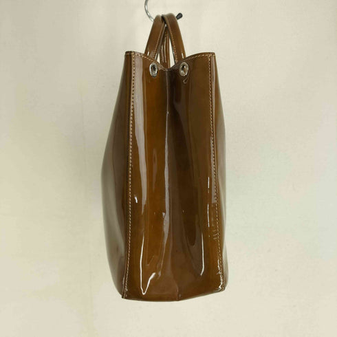 ロンシャン LONGCHAMP Roseau エナメルレザー 2WAY ハンドバッグ レディース ONE SIZE