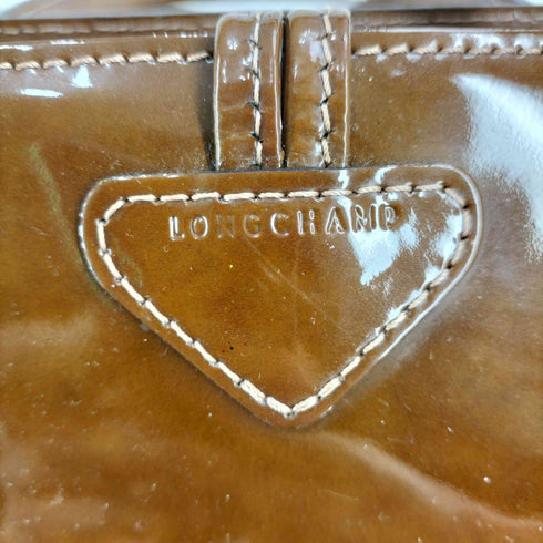 ロンシャン LONGCHAMP Roseau エナメルレザー 2WAY ハンドバッグ レディース ONE SIZE