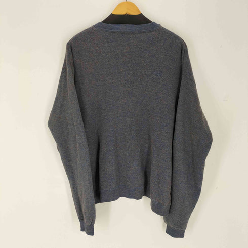 チャンピオン Champion 60-70s DORAN カレッジロゴプリント メランジVネックアクリルセーター メンズ XL