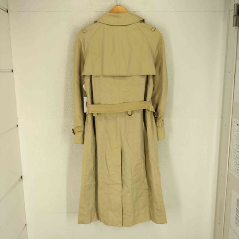 アクアスキュータム AQUASCUTUM MADE IN ENGLAND 裏地チェック柄トレンチコート レディース