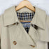 アクアスキュータム AQUASCUTUM MADE IN ENGLAND 裏地チェック柄トレンチコート レディース