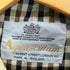 アクアスキュータム AQUASCUTUM MADE IN ENGLAND 裏地チェック柄トレンチコート レディース