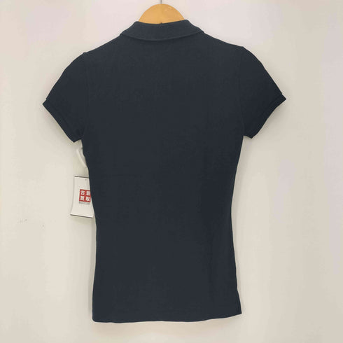 ラルフローレン RALPH LAUREN SKINNY FIT ポニー刺繍 鹿の子 半袖ポロシャツ レディース import:S