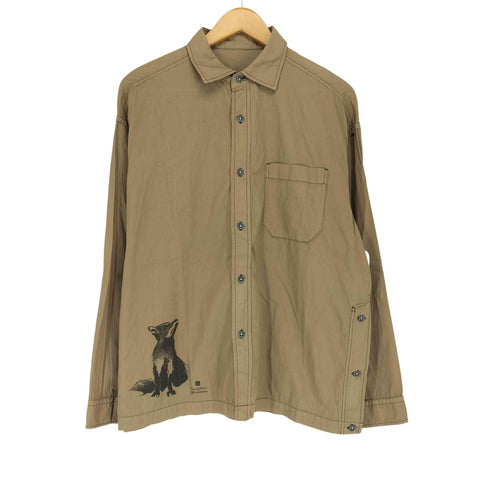 ジョセフアボード JOSEPH ABBOUD アニマルプリント L/Sシャツ メンズ JPN:M