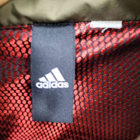 アディダス adidas パフォーマンスロゴプリント 裏起毛 ウインドブレーカー ジャケット メンズ