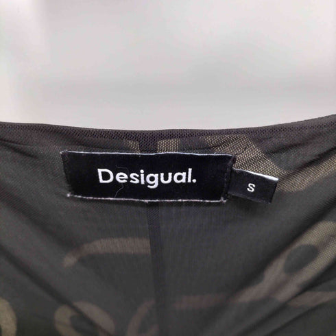 デシグアル Desigual メッセージ ミディワンピース レディース S