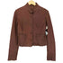 マックスアンドコー MAX&CO. lamb leather リアルレザージャケット レディース US:6