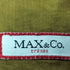 マックスアンドコー MAX&CO. lamb leather リアルレザージャケット レディース US:6