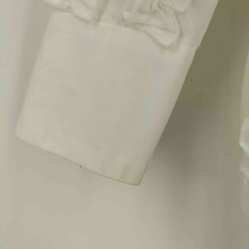 MEER. WHIP RUFFLE BLOUSE 比翼 フリルブラウス レディース