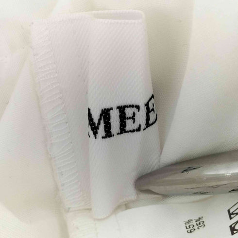 MEER. WHIP RUFFLE BLOUSE 比翼 フリルブラウス レディース