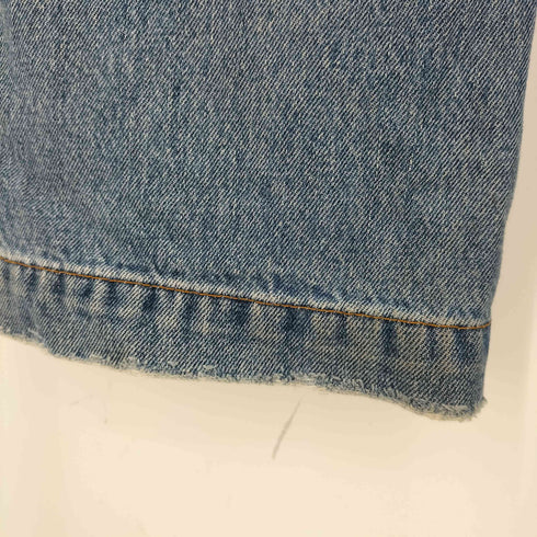 マウジー moussy BUTTON UP DENIM ワイドパンツ レディース JPN:1