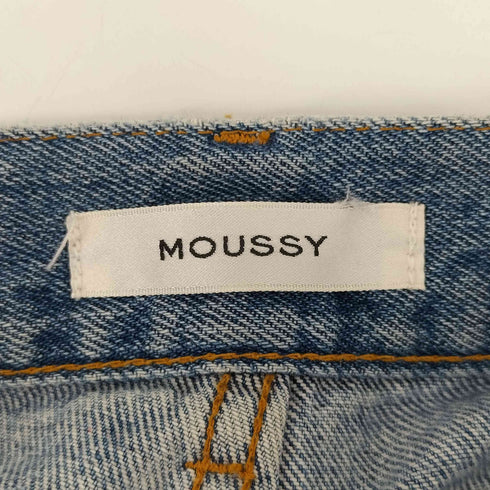 マウジー moussy BUTTON UP DENIM ワイドパンツ レディース JPN:1