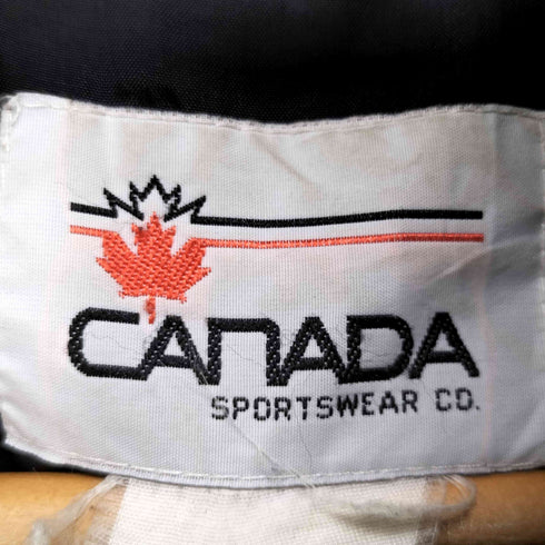 CANADA 両面プリント ジップブルゾン メンズ