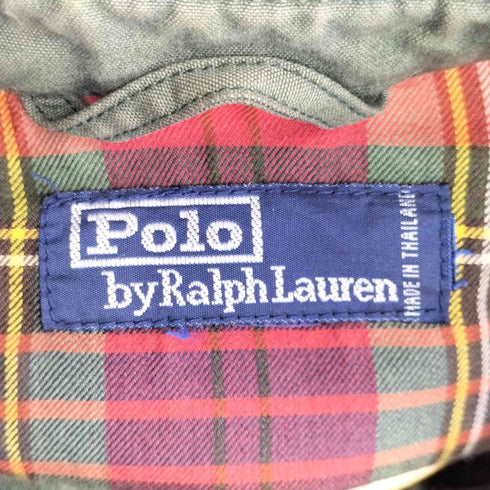 ポロバイラルフローレン Polo by RALPH LAUREN 90S 裏地チェック チンスト付き スイングトップ ジャケット メンズ
