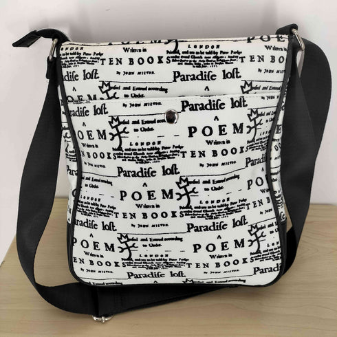 カステルバジャックスポーツ CASTELBAJAC SPOT フロント刺繍 総柄 レザー ショルダー バック メンズ