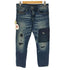 ディーゼル DIESEL イタリア製 BUSTER REGULAR SLIM TAPERED ダメージ スリムデニムパンツ メンズ W30 L32