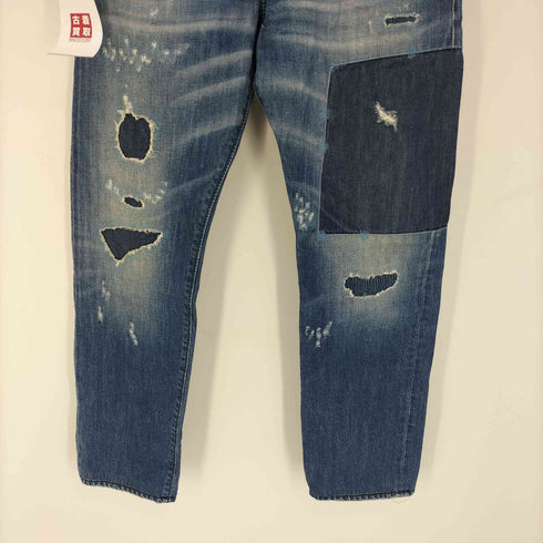 ディーゼル DIESEL イタリア製 BUSTER REGULAR SLIM TAPERED ダメージ スリムデニムパンツ メンズ W30 L32
