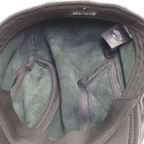 ショット Schott レザー ハンチング キャップ メンズ