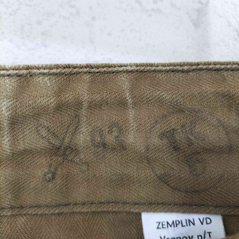 チェコ軍 ヘリンボーン コックパンツ メンズ