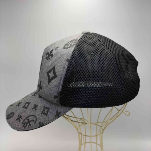 カステルバジャック CASTELBAJAC 総柄 スポーツ メッシュ キャップ Y2K メンズ 48