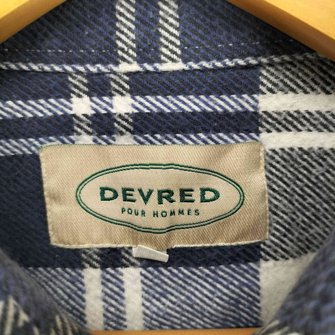 フルギ DEVRED ボタンダウンチェックネルシャツ メンズ JPN:5
