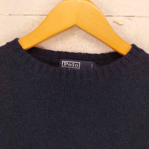 ポロバイラルフローレン Polo by RALPH LAUREN ポニー刺繍 ウール クルーネックニット メンズ JPN:L