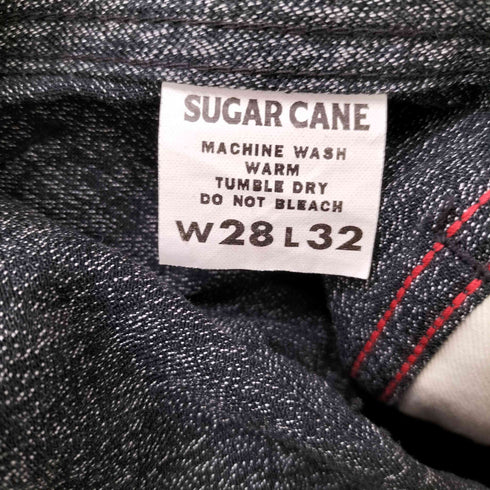 シュガーケーン SUGAR CANE バックアジャスター オックスフォード ワークパンツ メンズ W28 L32