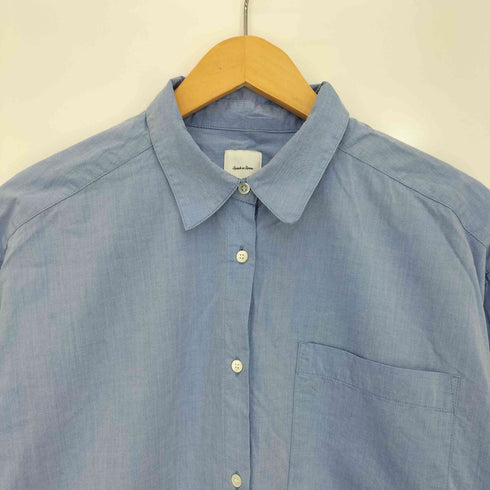 スピックアンドスパン Spick and Span 25ss 50コットンオーバーシャツ レディース FREE