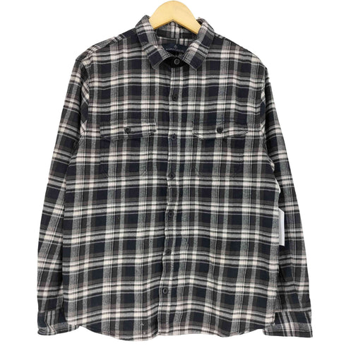 RAINFOREST 両フラップ チェック ネル ワークシャツ メンズ JPN:XL