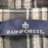 RAINFOREST 両フラップ チェック ネル ワークシャツ メンズ JPN:XL