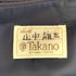 TAKANO 紺ブレ 金ボタン テーラードジャケット メンズ