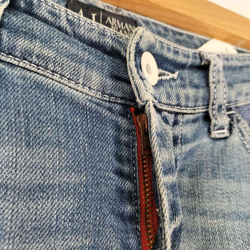 アルマーニジーンズ ARMANI JEANS スキニーデニムパンツ レディース US:28-29