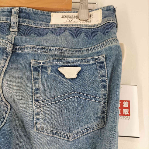 アルマーニジーンズ ARMANI JEANS スキニーデニムパンツ レディース US:28-29