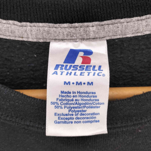 ラッセルアスレチック RUSSELL ATHLETIC 00S ホンジュラス製 Vガゼット ブランク スウェット メンズ import:M