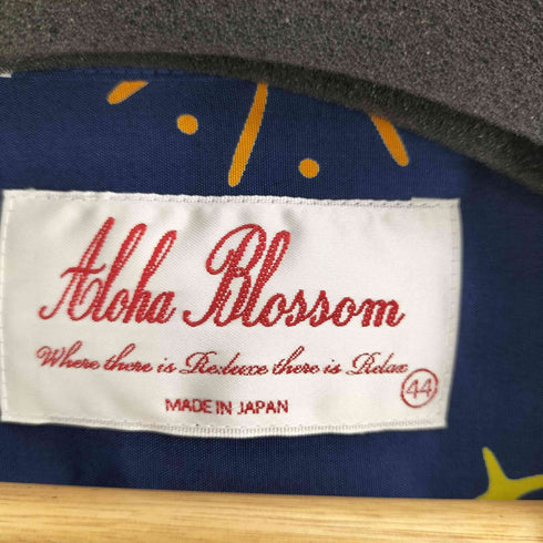 アロハブロッサム Aloha Blossom 花火柄 S/S カジュアルシャツ メンズ JPN:44