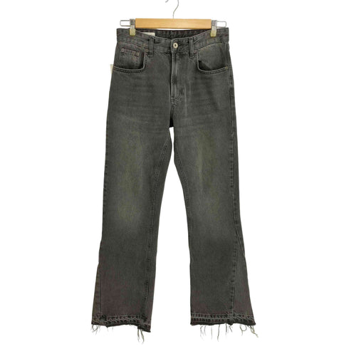 ザラ ZARA ダメージ加工フレアフィットデニムパンツ メンズ FR:36-38
