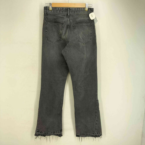 ザラ ZARA ダメージ加工フレアフィットデニムパンツ メンズ FR:36-38