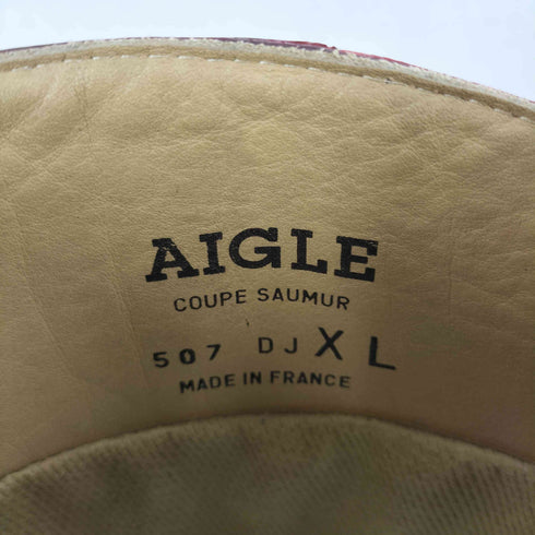 エーグル AIGLE フランス製 ロングレインブーツ レディース 36
