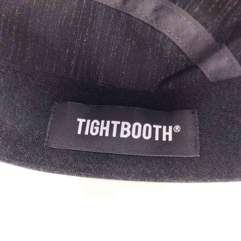 タイトブース TIGHTBOOTH ロゴ刺繍 キャップ メンズ