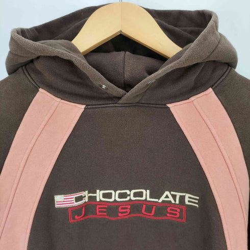 チョコレートジーザス CHOCOLATE JESUS HIGH PERFORMANCE SWITCHING HOODIE メンズ import:M