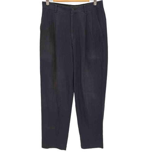 イッセイミヤケ ISSEY MIYAKE 2タックワイドテーパードパンツ メンズ XL