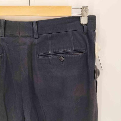 イッセイミヤケ ISSEY MIYAKE 2タックワイドテーパードパンツ メンズ XL
