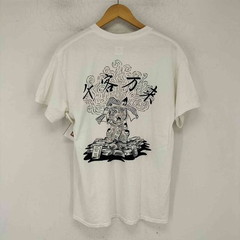 サスクワァッチファブリックス SASQUATCHfabrix. 千客万来 バックプリント tee メンズ