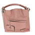bcbgmaxazria ステッチデザイン レザー ハンドバッグ レディース