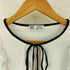 ザラ ZARA フリル袖 シフォンブラウス レディース import:S