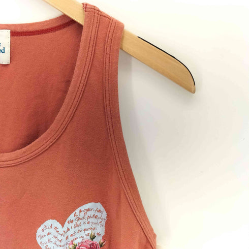 ヴィヴィアンウエストウッドアンダーウェア Vivienne Westwood UNDERWEAR フラワー刺繍 タンクトップ レディース import:L