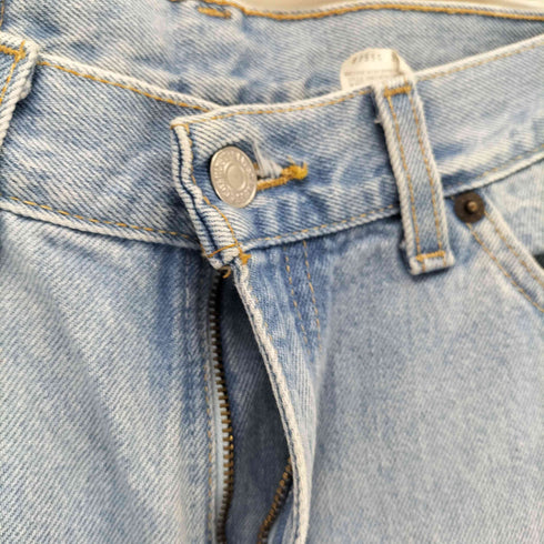 リーバイス Levis USA製 90S ボタン裏512 スモールE 517 SLIM FIT ブーツカットデニムパンツ レディース M