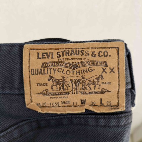 リーバイス Levis 606-1059 切りっぱなし デニムショーツ レディース 11